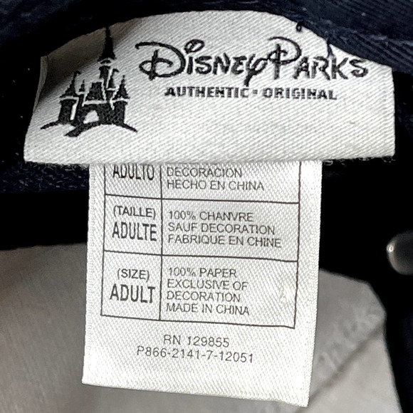 World Parks Mickey Mouse Baseball Hat Cap Paper Kickin Back And Takin Names OS - Picture 7 of 7